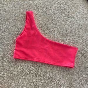 One-Shoulder Crop Top💕